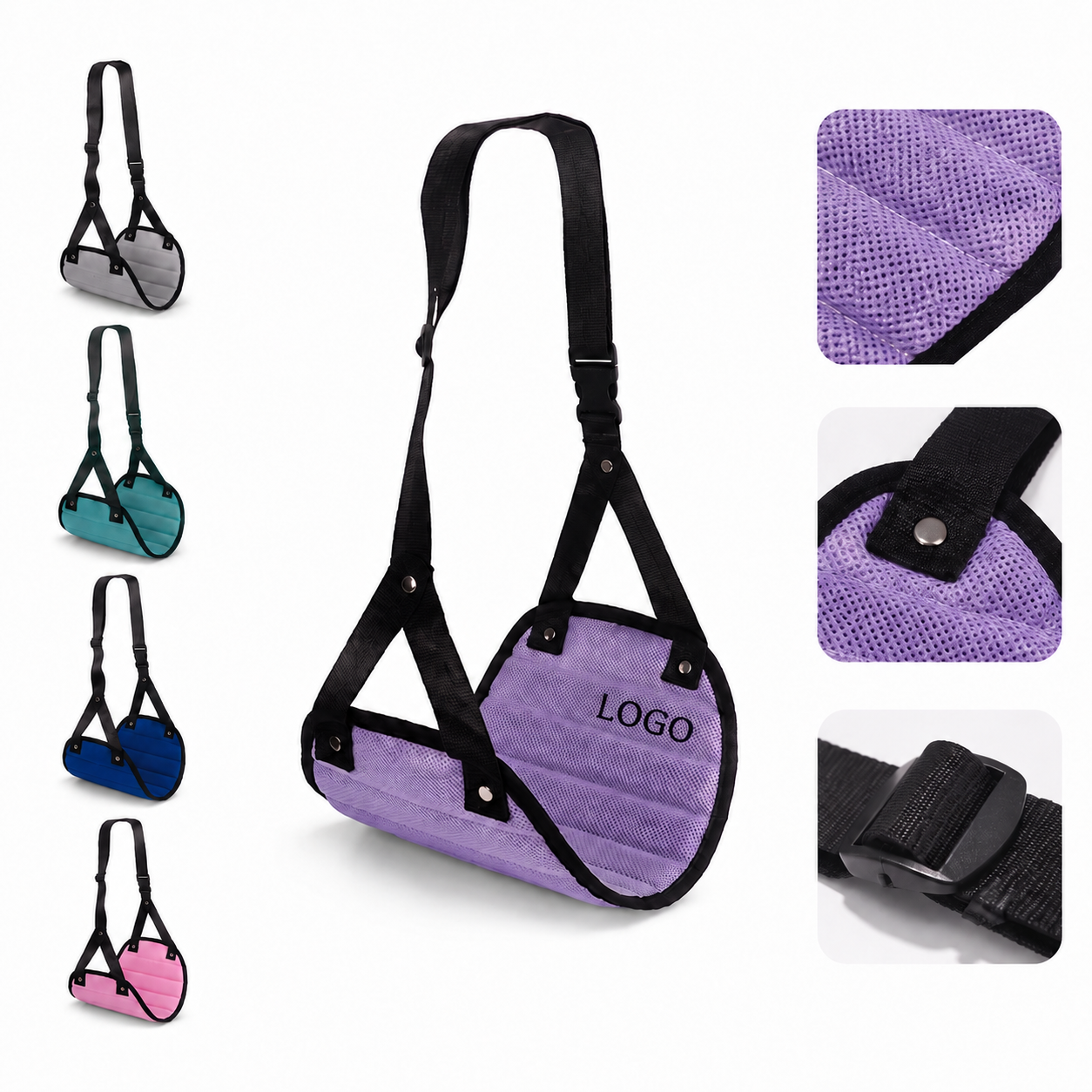 Adjustable Portable Travel Foot Rest Slings