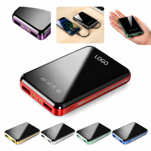 Pocket-Sized 4500mAh Portable Battery Pack with Digital Display